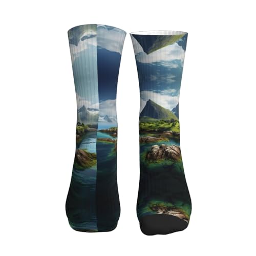 Norway Islands Fashion Leisure Sports Socks Are Unisex To Keep Feet Dry Suitable Various Outdoor Sports2