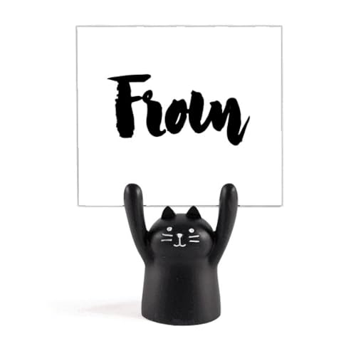 Porte-mémo chat noir pour sublimer votre espace de télétravail