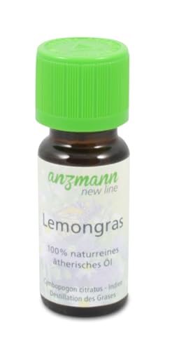 LivuX Aceite esencial de citronela – 10 ml – Fragancia fresca para difusor, lámpara de fragancia y aromaterapia