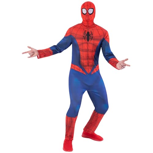 Rubies Disfraz oficial de Spider-Man para adulto, talla S
