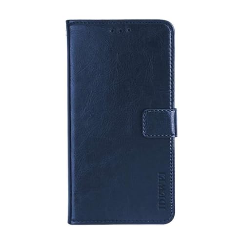 Funda Compatible con Vivo V27,Carcasa de Solapa de Cuero con Ranura de Tarjeta.diseño de Billetera,Color sólido clásico,Funda de Cuero de Vivo V27