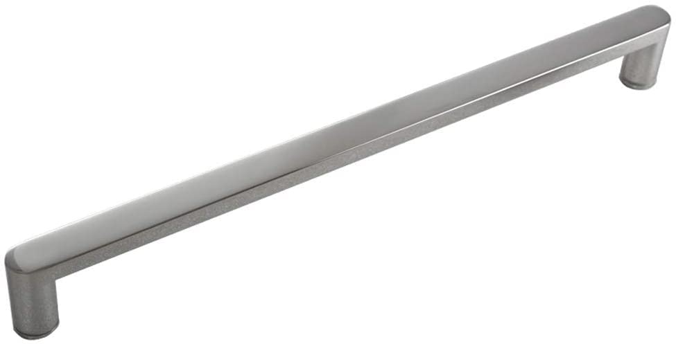 Poignée de porte de douche en verre chromé avec rondelles de rechange