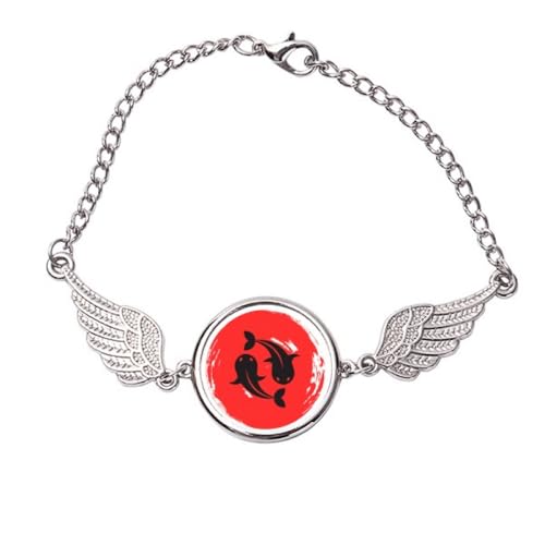 Bracelet japonais ailes d'ange Fish Brush idéal pour sublimer vos tenues bohèmes chic