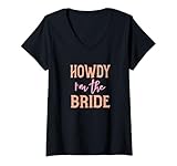 Photo Gallery donna howdy io sono il giorno del matrimonio della sposa prepararsi cowgirl concer maglietta con collo a v Photo Gallery donna howdy io sono il giorno del matrimonio della sposa prepararsi cowgirl concer maglietta con collo a v