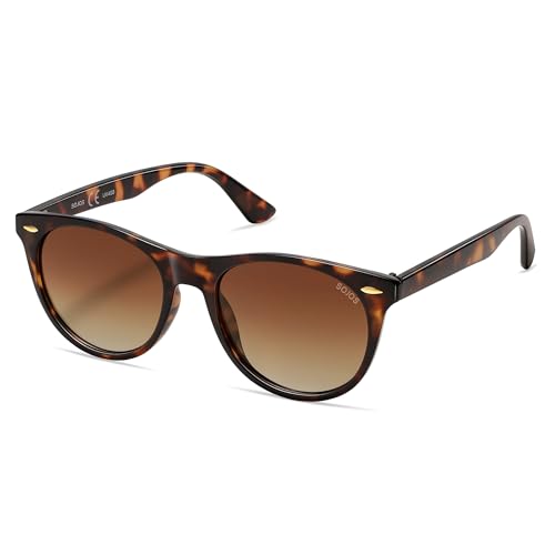 Image of SOJOS Classic Polarized Sunglasses for Women Men Small UV400 SJ2076
