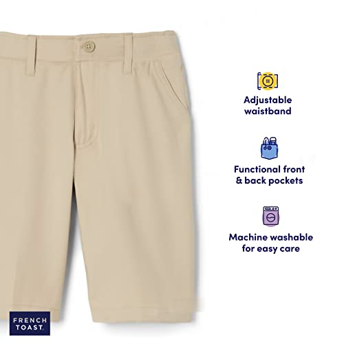 french toast boys flat front performance stretch short
