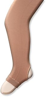 Capezio Girl's Stirrup Durable Tight Pants Light Suntan M