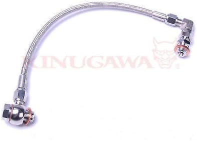 Turbo Oil Feed Line Kit Compatible With MAZDA RX-7 Garrett GT35R GT3582