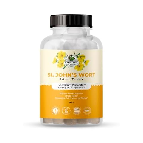 St. John's Wort Extract Tablets by Amazing Botanicals Cover