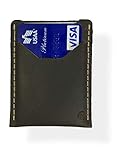 Leather Card Holder by Modern Carry (Brown Card Sleeve with 2 Card Slots)