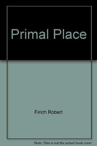 Primal Place 0393302288 Book Cover
