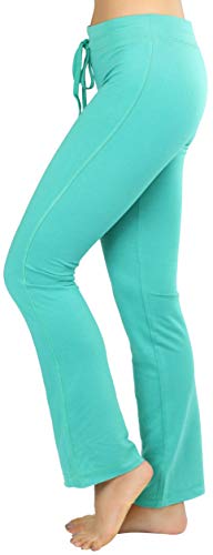 ToBeInStyle Women's Low Rise Sweatpants w/Fold-Over Waistband3