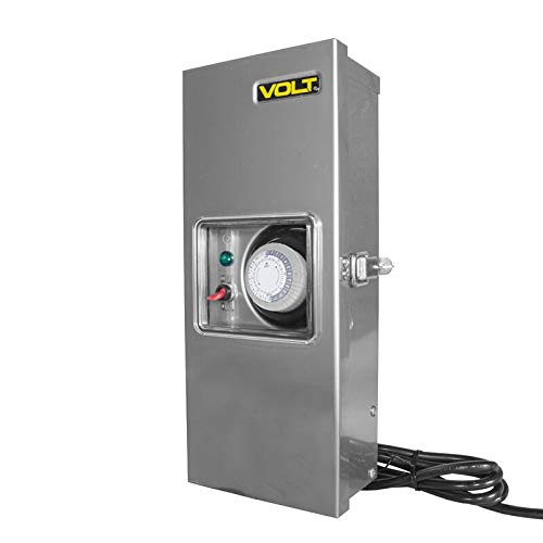 Volt 12V Solid Brass Led Landscape Lighting Kit (8 Spotlights, 4 Path Lights) With 150W Low Voltage Transformer #TOP5