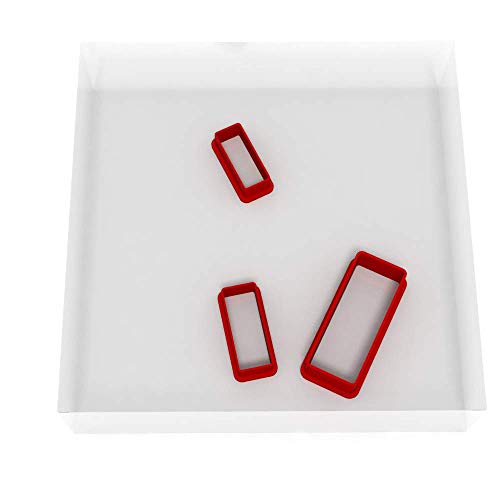 JUST Tiny Rectangle Plastic Cutters