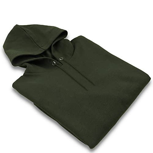 Image of Free Authority Men's Full Sleeve Solid Hooded Sweatshirt