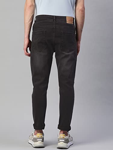 Image of Hubberholme Men's Stretchable Slim Fit Jeans - Casual Cotton Jeans for Men