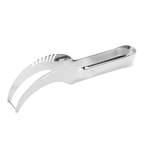 Coupe pastèque en acier inoxydable et cuillère à melon durable pour des découpes parfaites