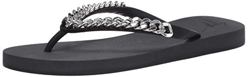 Giuseppe Zanotti Men's IU70010 Flip-Flop, Nero, 39 M EU (6 US)