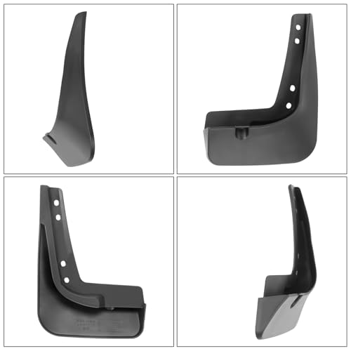 Image of Mud Flaps Splash Guards for Fit 2022-2025 Hyundai Tucson | Required Bendable Mud Guards | Front & Rear 4-Piece Set Car Accessories