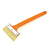 uxcell Multifunctional Plastic Handle Rubber Blade Car Windshield Ice Scraper Snow Removal