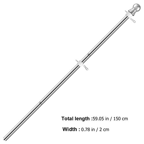 Hemoton Mastro Telescópico Suporte De Parede De Extensível Pólo De Suporte De Mastro Suporte De Sina