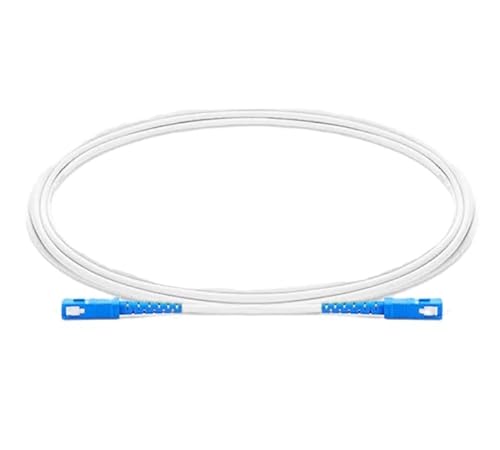 光ファイバーケーブル 光ケーブル線 SC-SCコネクタ 宅内光配線コード 曲げに強い 耐圧 (1m)のサムネイル