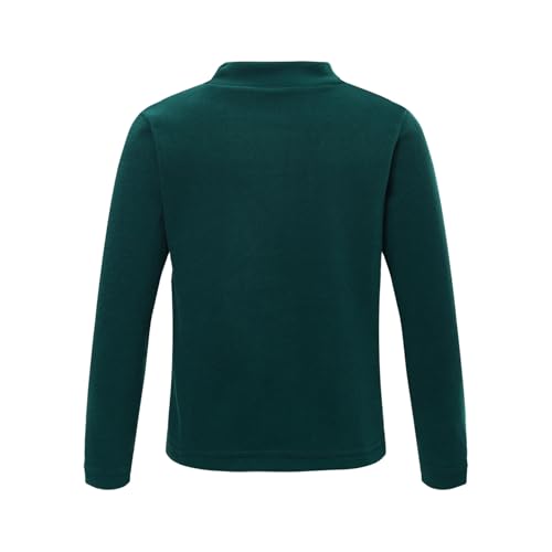 JanJean Boys Girls Long Sleeve Warm Thermal Underwear Tops Turtleneck Pullover Sweater Casual Wear Kids 2-12 Years2