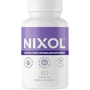 NIXOL Macronutrient Metabolism Supplement – Weight Loss Support, Metabolism Booster, Blood Sugar Control, Energy & Vitality, Appetite Suppressant – Made in UK/Supplement Heaven