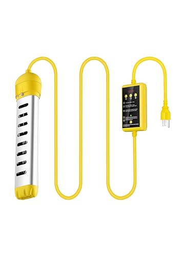 HeavenBird 1800W Submersible Water Heater with Timer