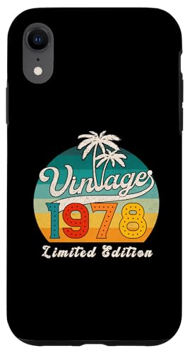 ���B���e�[�W 1978 48�΂̒a�����V���c ����� 48�� �X�}�z�P�[�X iPhone XR �p