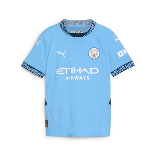 Maillot Domicile Enfant Manchester City 2024/25 Saison - Team Light Blue - Taille : 140