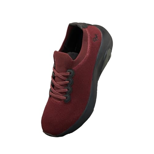 Neeman's Lush Glider Sneakers for Men | Sporty Shoes with Eco-Friendly Viscose Upper, CushyWalk™ Cushioning, Lightweight EVA Sole, Pressure-Mapped Grip, All-Day Comfort