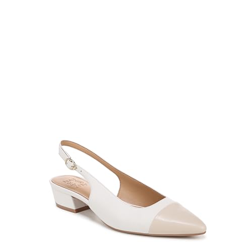 Naturalizer Banks-SL, Correa Trasera Mujer, Warm White Porcelain...
