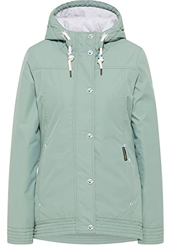 Schmuddelwedda Winterjacke mit Magic Print Damen 34318564 Rauchmint, S