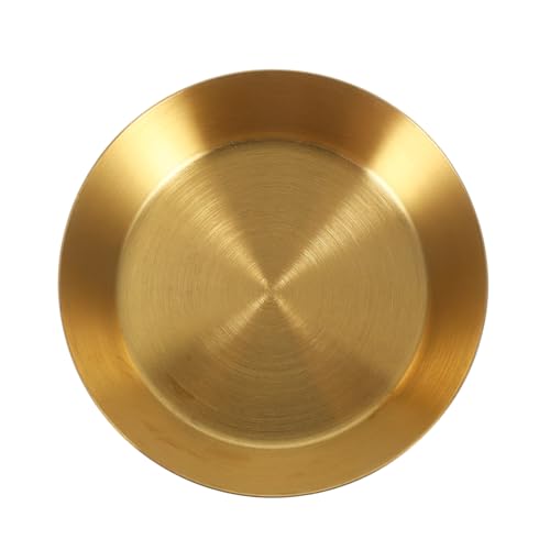 OSOLADY Metal Sauce Dishes Kimchi Bowls Stainless Steel Condiment Cups Dipping Sauce Bowls Mini Ramekins for Kitchen Dining