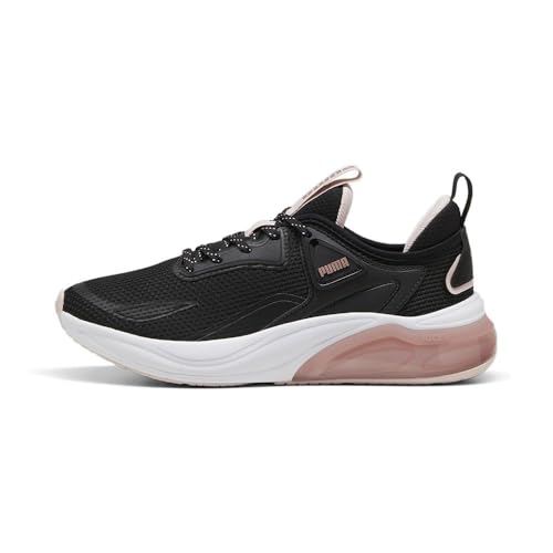 PUMA Unisex Cell Thrill Road Running Shoe, Black-Rose Gold-Mauve Mist, 39 EU