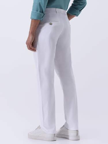 Image of Urbano Fashion Men's Regular Fit Mid Rise Cotton Casual Chinos Trousers Stretch