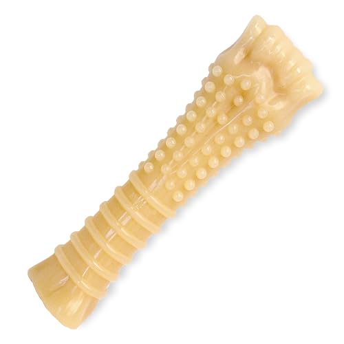Nylabone Textured Knuckle Bone Power Chew Toy for Dogs, Durable & Tough Dog Toys for Aggressive Chewers, Original Flavor, X-Large - Over 50 Ibs, 1 Count