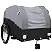 45 kg Iron Bike Trailer, for Hauling Heavy Goods Like Luggage, Plants, Tools or Groceries with a Practical Design, Ideal for Transporting Heavy Goods