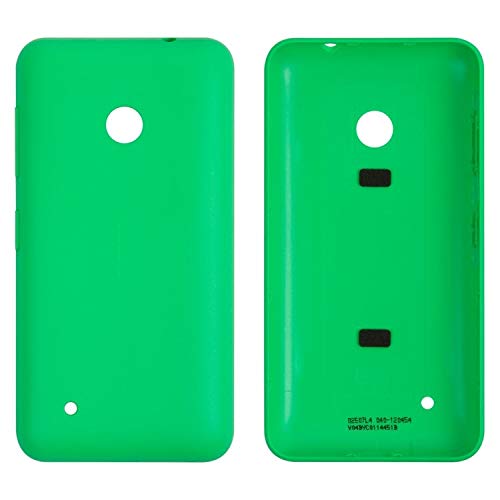 Coque arrière de rechange pour Nokia 530 Lumia, vert, avec bouton latéral.
