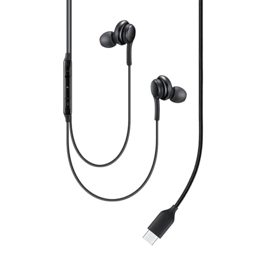 Image of Original Type-C Wired Earphone for Samsung AKG with HD Stereo Sound, Ergonomic Design, Deep Bass & Crystal Clear Audio