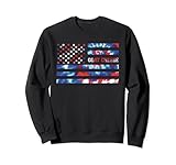 Goat Cheese Tie Dye American Flag USA