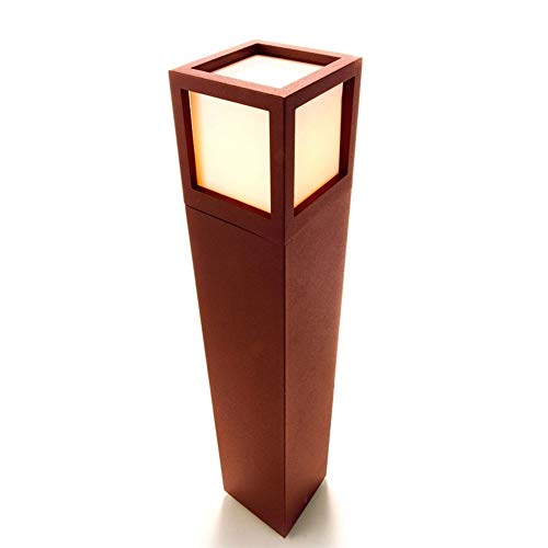 Baliza luminosa para al aire libre Facado marrón