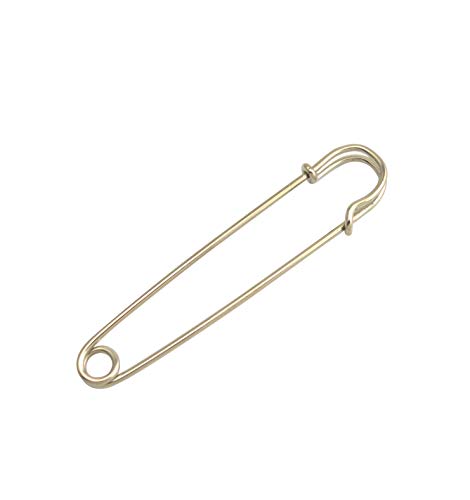 Wuuycoky Pasadores de seguridad plateados de 100 mm de longitud, 6 unidades Cover