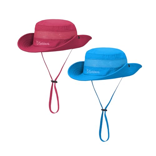Durio Kids Sun Hats - UPF 50+ Wide Brim Sun Protection for Boys & Girls2