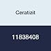 Ceratizit XCNT Carbide Ecocut Insert, CTCP435 Grade, Chipbreaker, Right Hand, 4.50 mm Insert Size, 4 mm Length, 1.80 mm Thickness, 2.10 mm Hole Diameter, 0.4 mm Corner Radius