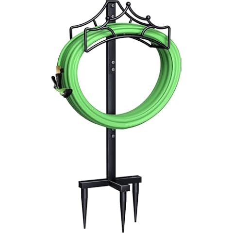Garbuildman Freestanding Garden Hose Stand Holder Cover