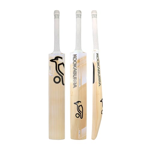 Kookaburra Ghost 9.1 Cricket Bat-Size 4 Bate Junior, Juventud Unisex, Blanco, 32