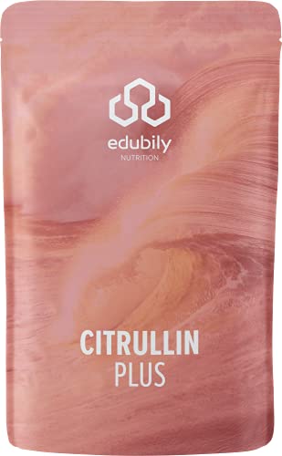 Citrullin Pulver, Pre-Workout Pump Supplement, L Citrullin Malat Pulver mit Taurin, Vitamin B12 Methylcobalamin, natürliches Vitamin C aus Acerola Extrakt, Metafolin 5 MTHF, mit Stevia, 240g Cover