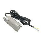 12V 24Vウォーターポンプ JT-500 14.5Wソーラー水族館マイクロ潜水モーターウォーターポンプ600L/h (Color : 12V, Size : Black)